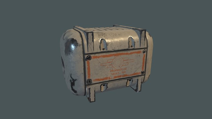 Metal Storage Box – Modello 3D gratuito STL