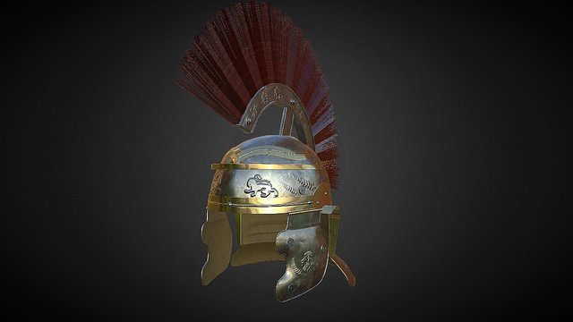 Fantasy Helm 3D Model