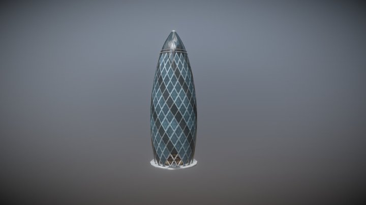 30 St Mary Axe Default 3D Model