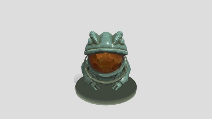 Gem Frog Stone world of warcraft style