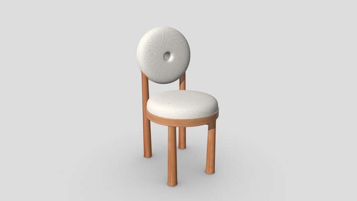 Donut Chair 3D Model 3D Model