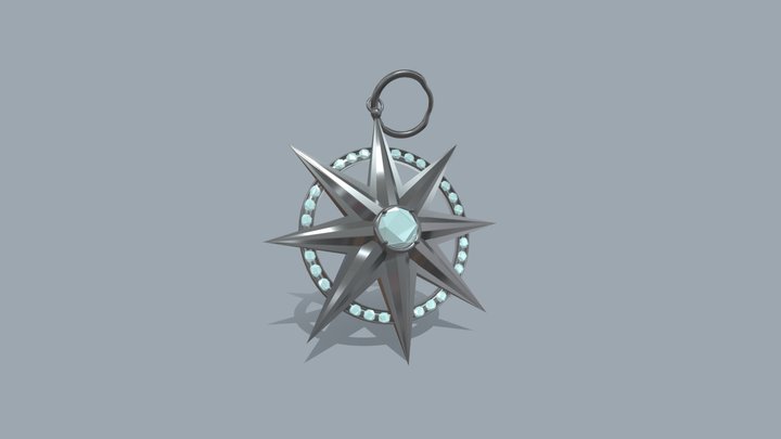 Mystra's Earring Model 3D Model