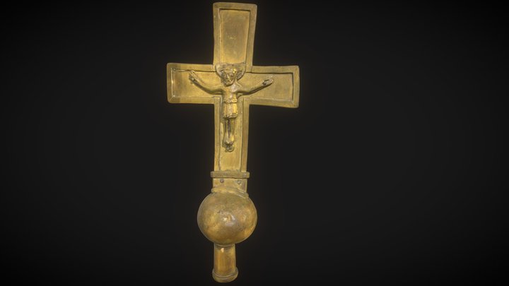 Körmeneti kereszt 3D Model