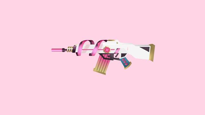 Maid Mitsuri's Gun 3D Model
