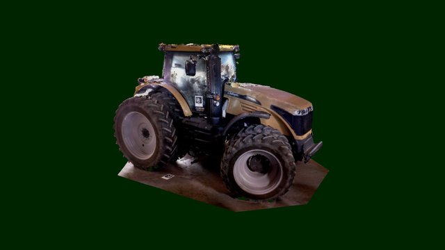 Tractor (3mm decimation) 3D Model
