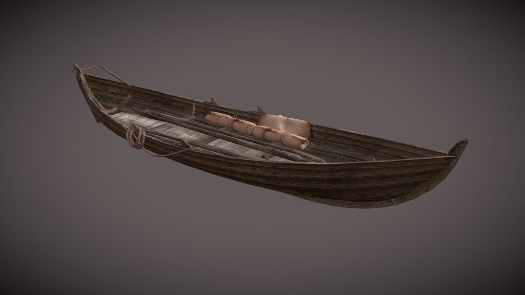 Oselvar wooden boat.