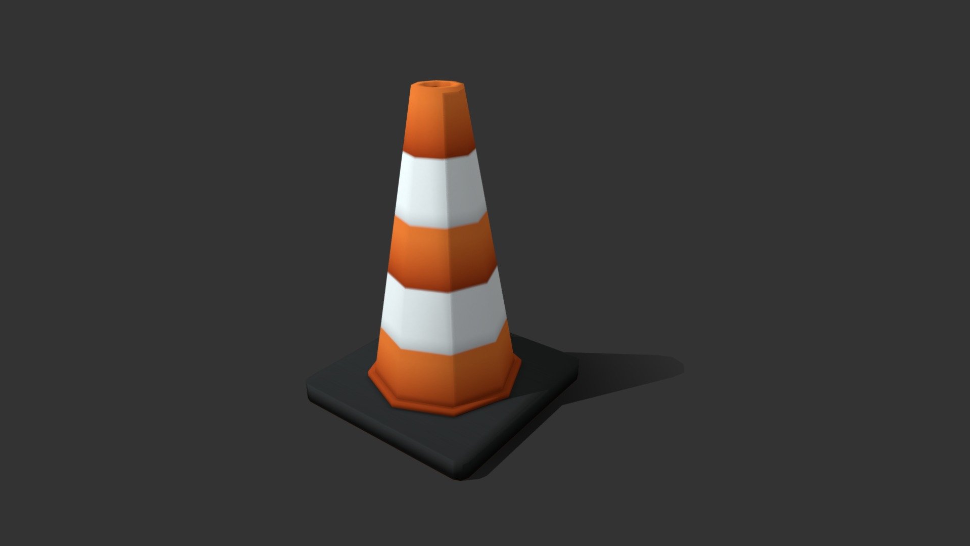 Traffic Cone — Sketchfab embed 3D viewer