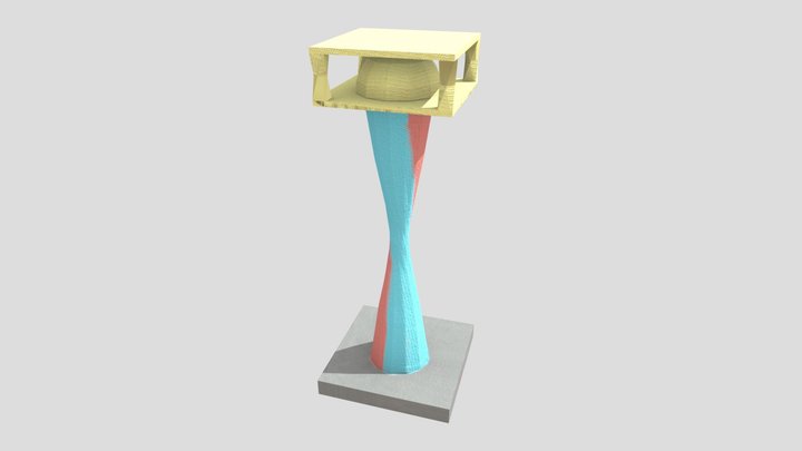 Yuno Street Lamp 3D Model