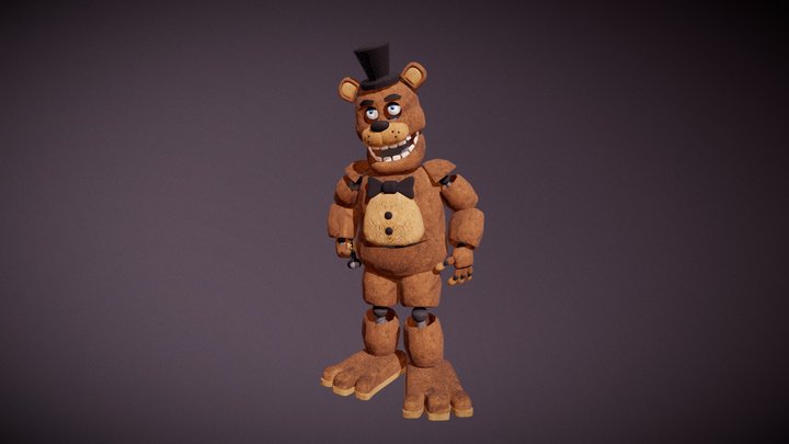 Throwback at Freddy's 2 - Concept model 3D Model