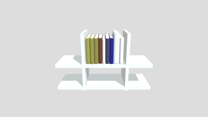 книги 3D Model