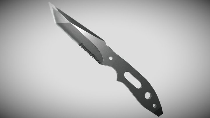 UC1110 Tactical Knife 3D Model