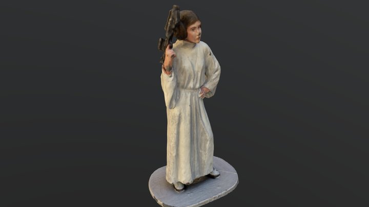 Princess Leia Organa (Star Wars) 3D Model