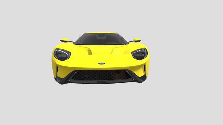 Ford GT 3D Model