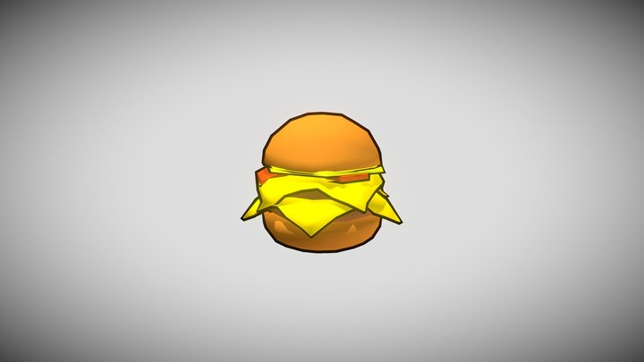 Burger 3D Model