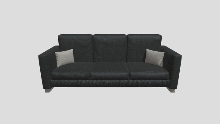 Realistic sofa 3D Model