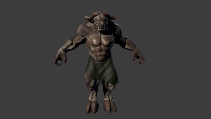 Minotaur 3D Model