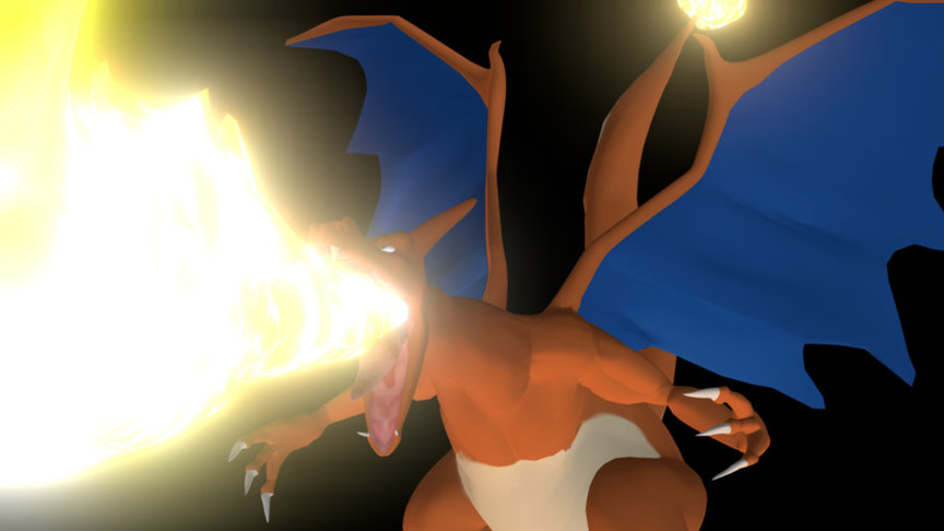 charizard waiting his host - Download Free 3D model by mozyapene ...