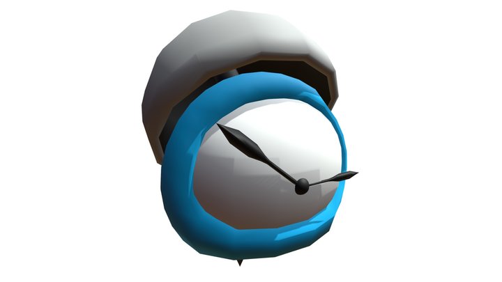 Alarm Clock 3D Model