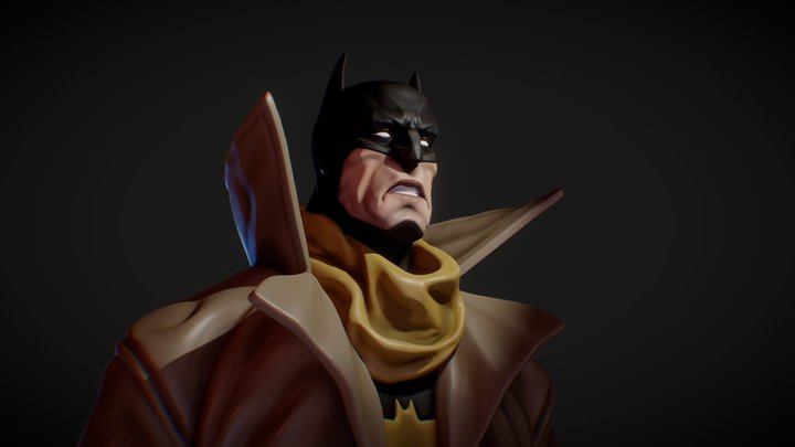Batman bust 3D Model