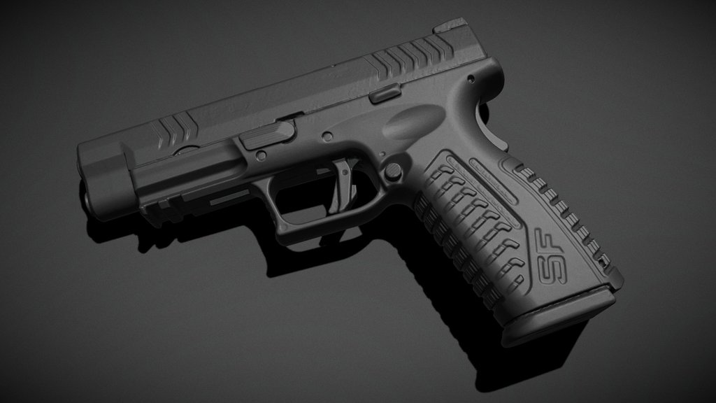Springfield XDM - HS Product SF19 (3D scan)