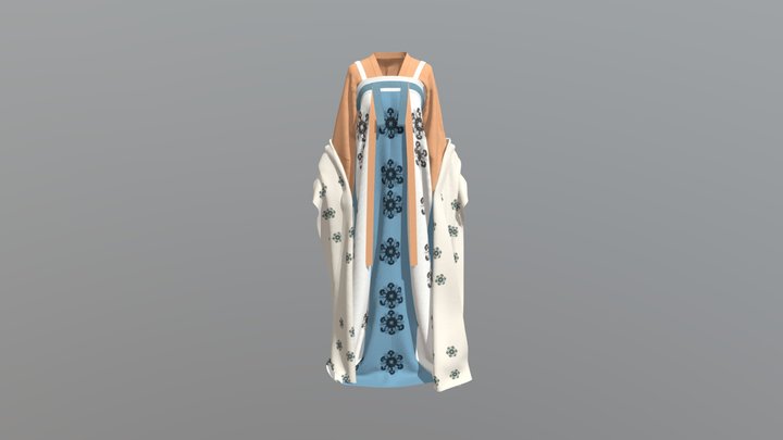 Tang Dynasty chest-high Hanfu
