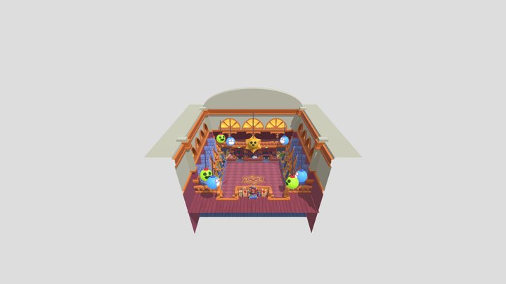 colette_nd_edgar_brawl_stars 3D Model