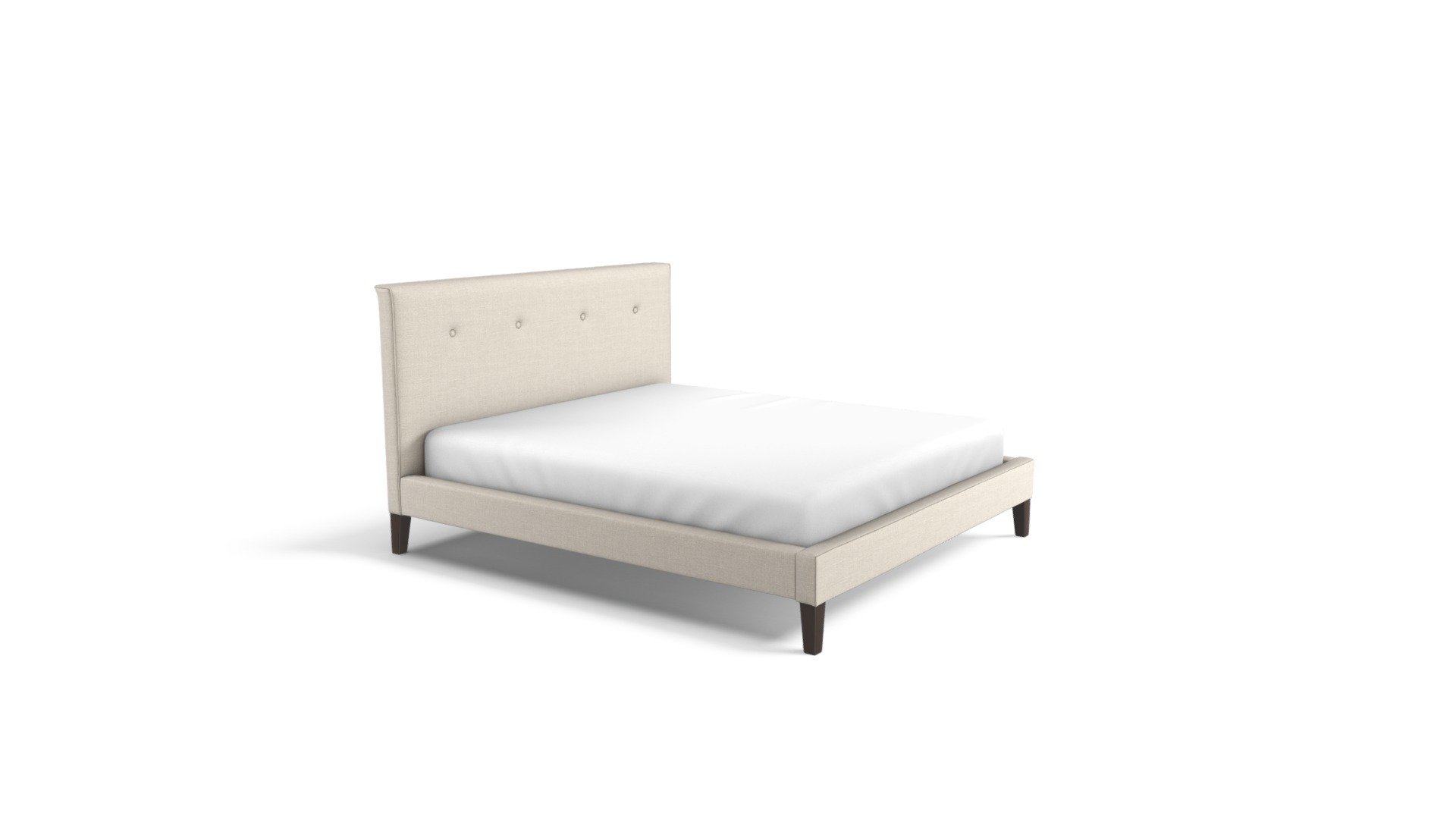 Capri Super Kingsize Bed, Desert Beige