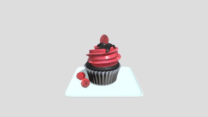 RO_cupcake_01 3D Model