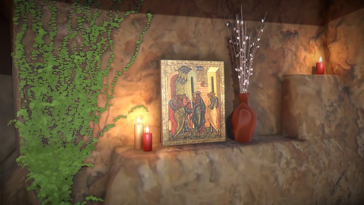 Willow in the cave 3D Model