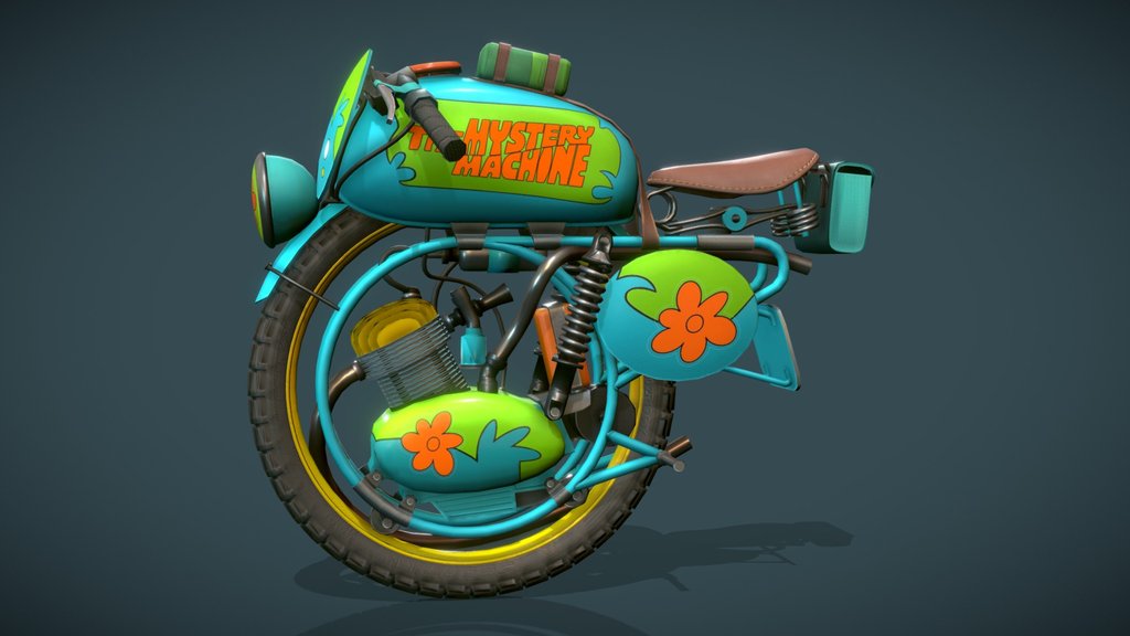 Monobike Mystery Machine #MonoBikeChallenge