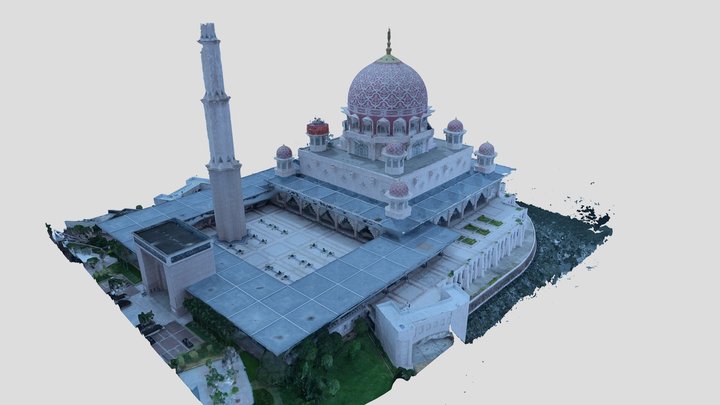 MASJID PUTRA 3D Model