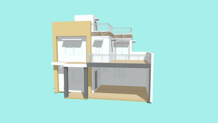 Modern House 3D Model