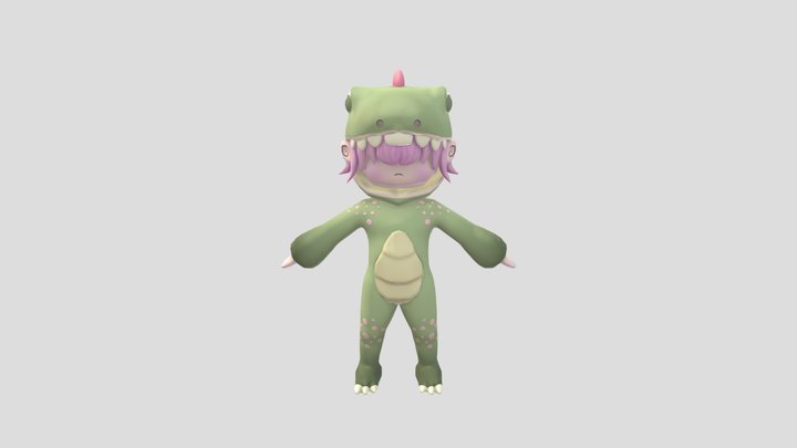 ChilderPijama 3D Model