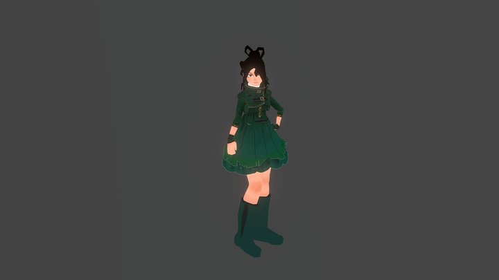 Idle Cansada 3D Model