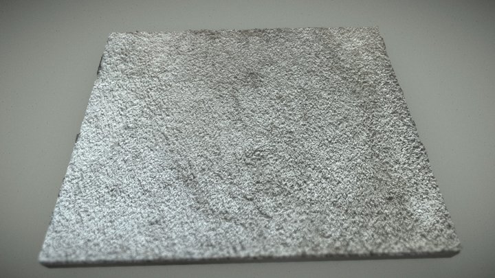 Grey Carpet 3D Model