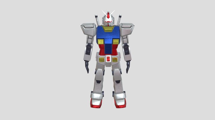 GUNDAM RX-78 3D Model