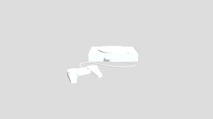 драфт закрытая 3D Model