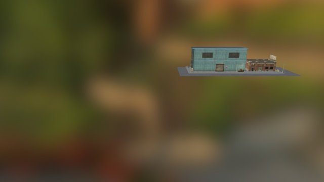 Modular Building 3D Model