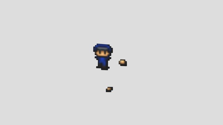 The escapists officer 3D Model