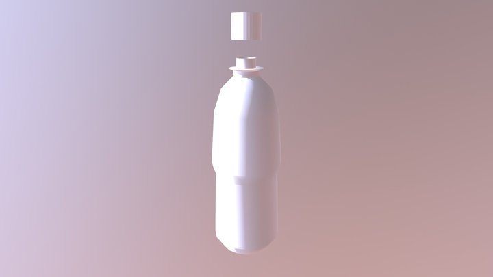 Water Bottle 3D Model