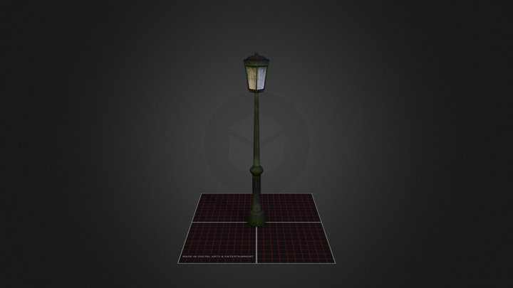 Prop Street Lantern 3D Model