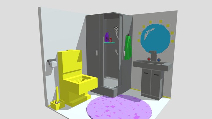 ТУАЛЕТ!!!)))))) 3D Model