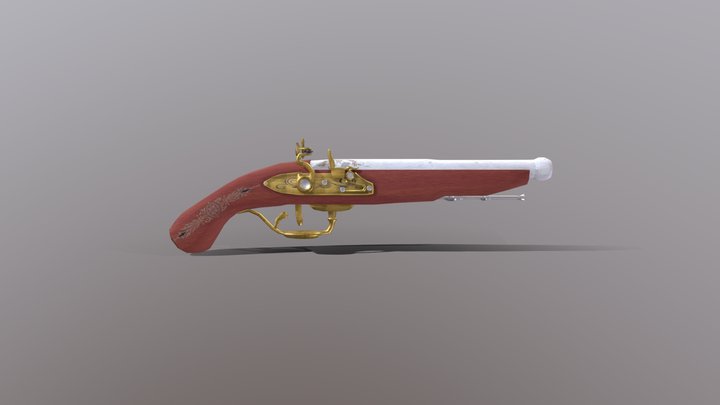 Musket 3D Model