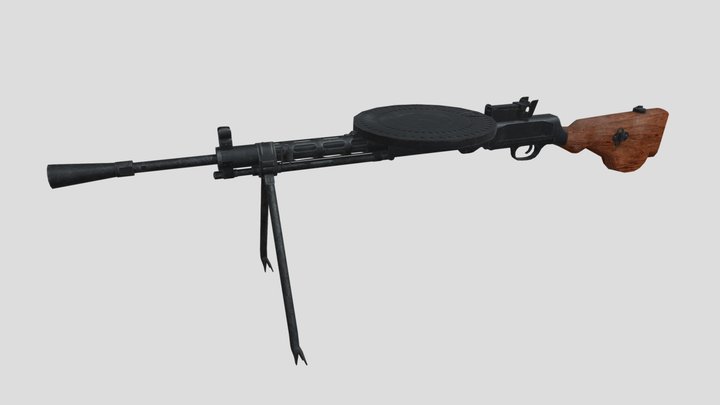 DP-27 3D Model