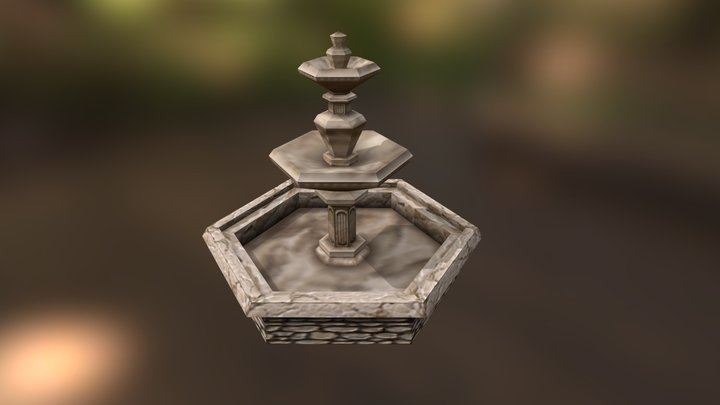 GEO_Fountain 3D Model