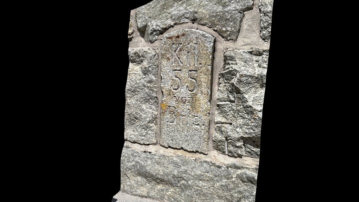 Milestone Brig - Furkapass km 55 – Modelo 3D gratuito STL