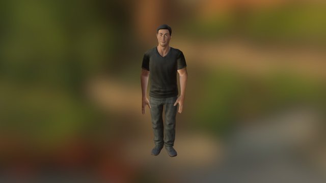 Various Turns from Idle position 3D Model