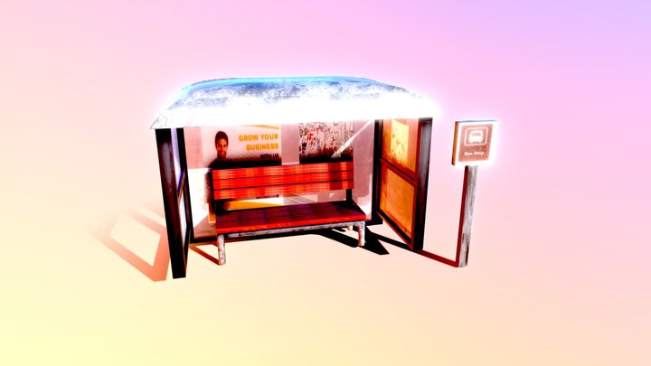 Bus Stop – Free 3D Model STL