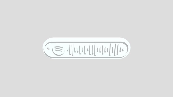 Spotify Keychain (High on Life) 3D Model