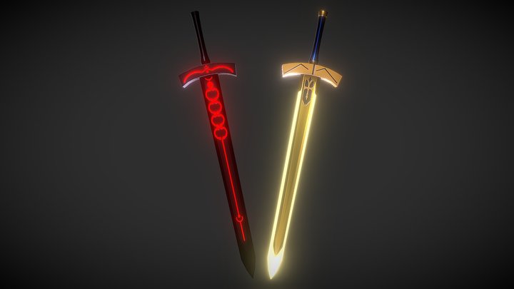 Fate Excaliburs 3D Model